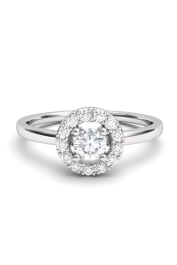 ANILLO ORO Y DIAMANTE 0.22 CT