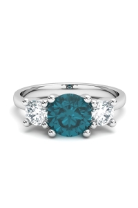 ANILLO ORO  Y TOPACIO LONDON