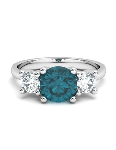 ANILLO ORO  Y TOPACIO LONDON