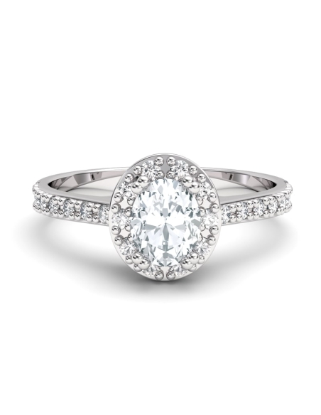 ANILLO ORO BTES 0,45 CT