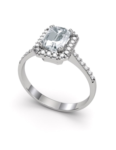 ANILLO VENDOME ORO DIAMANTES 1,43 CT (OCTOGONAL...