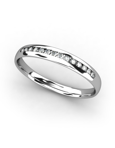 ANILLO ORO DIAMANTE 0,09 CT