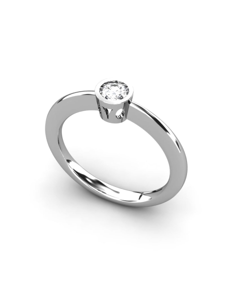 ANILLO CAMDEN DE ORO Y DIAMANTE DE 0,25 CT