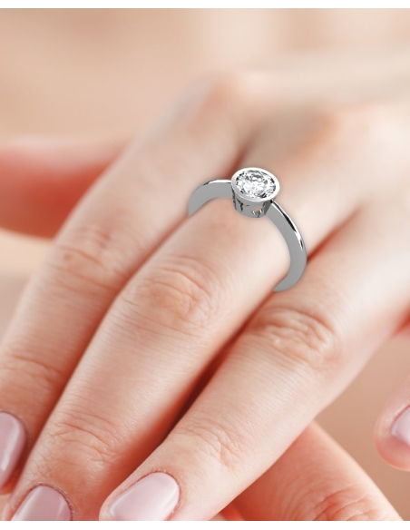 ANILLO CAMDEN DE ORO Y DIAMANTE DE 1,00 CT