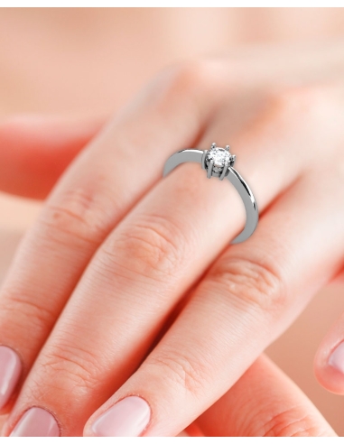ANILLO MAYFAIR DE ORO Y DIAMANTE DE 0,40 CT