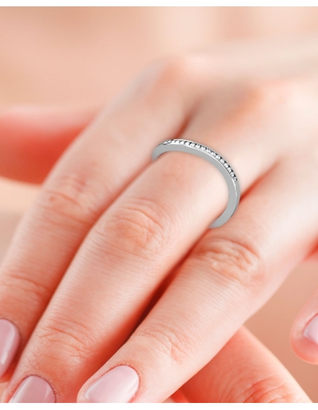 ANILLO ORO DIAMANTE 0,11 CT